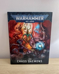Warhammer 40K Codex Chaos Daemons Games Workshop Hardback Book - Picture 1 of 3