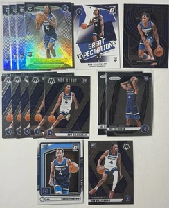 Rob Dillingham RC Lot (15) 2024-25 Prizm Mosaic Select Optic Certified T’Wolves - Picture 1 of 1