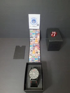 AUTHENTISCHE NIXON ROLLING STONES SENTRY LEDER UHR MODELL A1354-001-00 - Bild 1 von 16