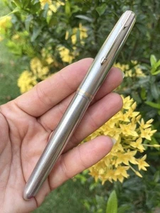 SELTENER VINTAGE PARKER 51 "FLIGHTER" DE LUXE FÜLLFEDERHALTER UM 1950 GEBRAUCHTER ZUSTAND #2 - Bild 1 von 24