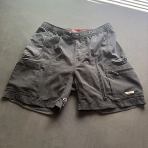 Y2K Oakley Techincal cycling Cargo Shorts Size Large Adjustable Vintage - Picture 1 of 16