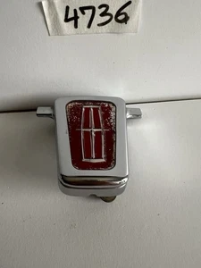 93 96 LINCOLN MARK VIII TRUNK LOCK COVER EMBLEM FLIP LID DECK SLIDER OEM - Picture 1 of 11