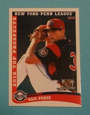 2016 Choice, NY-Penn T/P,  Batavia Muckdogs - SAM PEREZ
