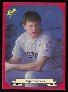 1988 Classic Red 158 Roger Clemens - Picture 1 of 2
