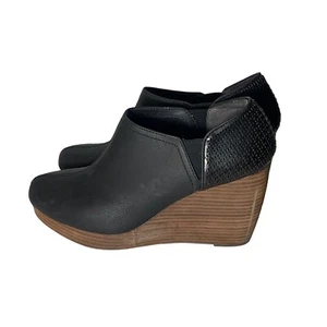 Dr. Scholl’s Harlow Wedge Bootie Black Women’s Size 11M - Picture 1 of 6
