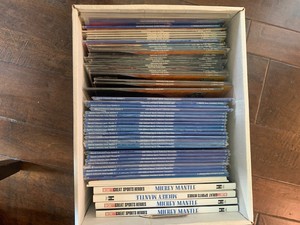 LEGENDS SPORTS MEMORABILIA MAGAZINES IN BULK . Approximately 64 magazines. 
