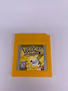POKEMON YELLOW VERSION SPECIAL PIKACHU EDITION Nintendo Gameboy GB Authentic - Picture 1 of 3