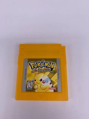 POKEMON YELLOW VERSION SPECIAL PIKACHU EDITION Nintendo Gameboy GB Authentic - Image 1 of 3