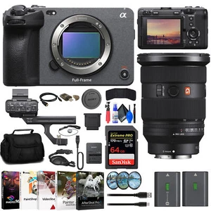Sony FX3 Full-Frame Cinema Camera + Sony FE 24-70mm Lens + 64GB Card + More - Picture 1 of 8