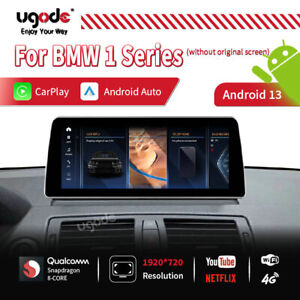 Android13 Ekran samochodowy CarPlay GPS Nawigacja Wyświetlacz samochodowy do BMW serii 1 E81 E82 E87
