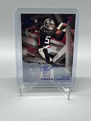 DRAKE LONDON 2022 CHRONICLES GRIDIRON KINGS ROOKIE  AUTO /49 - Image 1 of 2