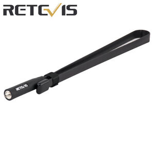 Retevis HA02 SMA-F Faltbare Dualband-Antenne  Hochleistungs-UV-Band-Hand Radio