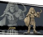 3D Resin Printed Miniature Gladiator Jaxon 3DIP Studios D&D RPG 32mm