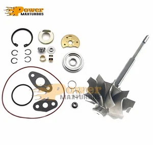 H1C WH1C HX35 HX35W 3519336 Turbine Wheel Shaft 70/60mm 12 Blades + Repair Kit - Picture 1 of 9