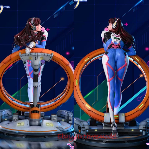 ORIGINAL INTENTION Overwatch DVA Resin Painted Statue In Stock Limited 200 Cover