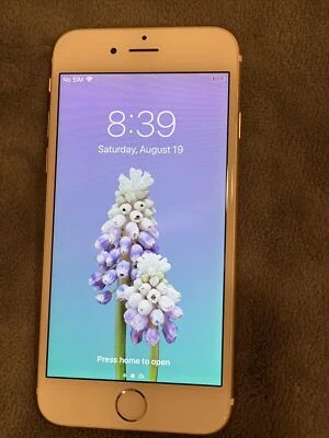 Apple iPhone 6 - 64GB - Gold (At&t) - PHONE ONLY - Image 1 of 3