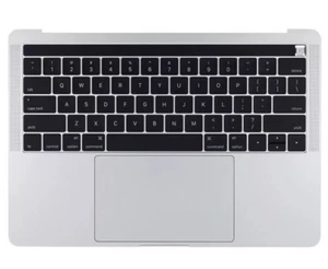 GRADE C OEM Top Case Palmrest + Keyboard + Touchpad MacBook Pro A1706 - Silver - Picture 1 of 1