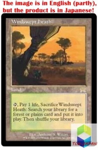 Magic: The Gathering MTG Jpver Foil Windswept Heath ONS Rare - Picture 1 of 4