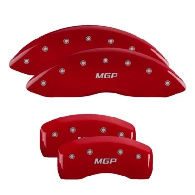 2016-2023 Lexus RC300 Red Caliper Covers with MGP Logo - Image 1 of 4
