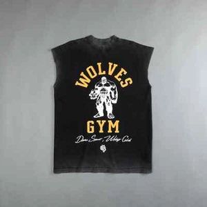 Darc Sport x Marvel Hulk ""Wolves Gym"" Premium Muskel-T-Shirt für Erwachsene Größe L AUSVERKAUFT - Bild 1 von 4