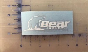 Bear Archery Aufkleber 3,5"" 4,5"" 5,5"" Vinyl Fenster Stoßstange Laptop Tasse Auto Jagd - Bild 1 von 2