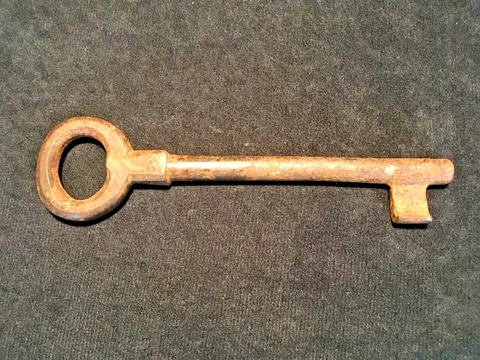 Antique Iron Skeleton Key Cover