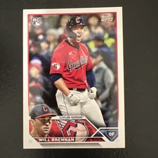 Will Brennan (RC) 2023 Topps Series 2 #453 Cleveland Guardians Rookie Base Set