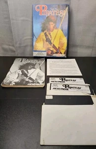 1987 Micro Prosa Sid Meier's Pirates! für PC IBM Tandy 5.25 Diskette OVP Handbuch - Bild 1 von 12