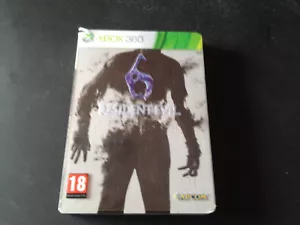 Resident Evil 6 Ausgabe Limitierte Metallic Xbox 360 Pal Spanisch - Bild 1 von 1