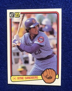 Ryne Sandberg 1983 Donruss #277. Rookie RC HOF - Chicago Cubs Legend