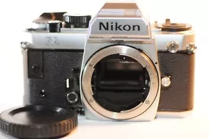 Corpo fotocamera Nikon FA cromo pellicola 35mm mancante RICAMBI RIPARAZIONE NON FUNZIONANTE NO RESO - Foto 1 di 7