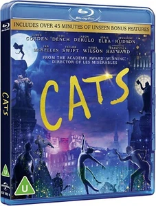 CATS (2019) James Corden Judi Dench Blu-Ray BRAND NEW (USA Compatible) - Picture 1 of 1