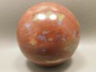 Petrified Wood Sphere Stone Arizona Rainbow Conifer 2.75 inch Ball #OT1