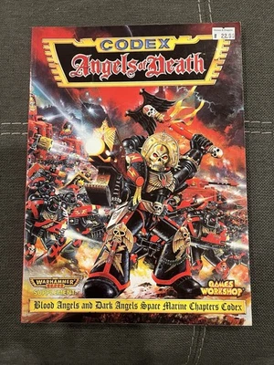 Games Workshop Warhammer 40K 2nd edition 1996 Angels of Death Codex Book UNCUT - Image 1 of 4