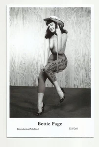 BX95) BETTIE PAGE SWIFTSURE PHOTO POSTCARD (333/266) FILMSTAR PIN UP GLAMOR - Picture 1 of 1