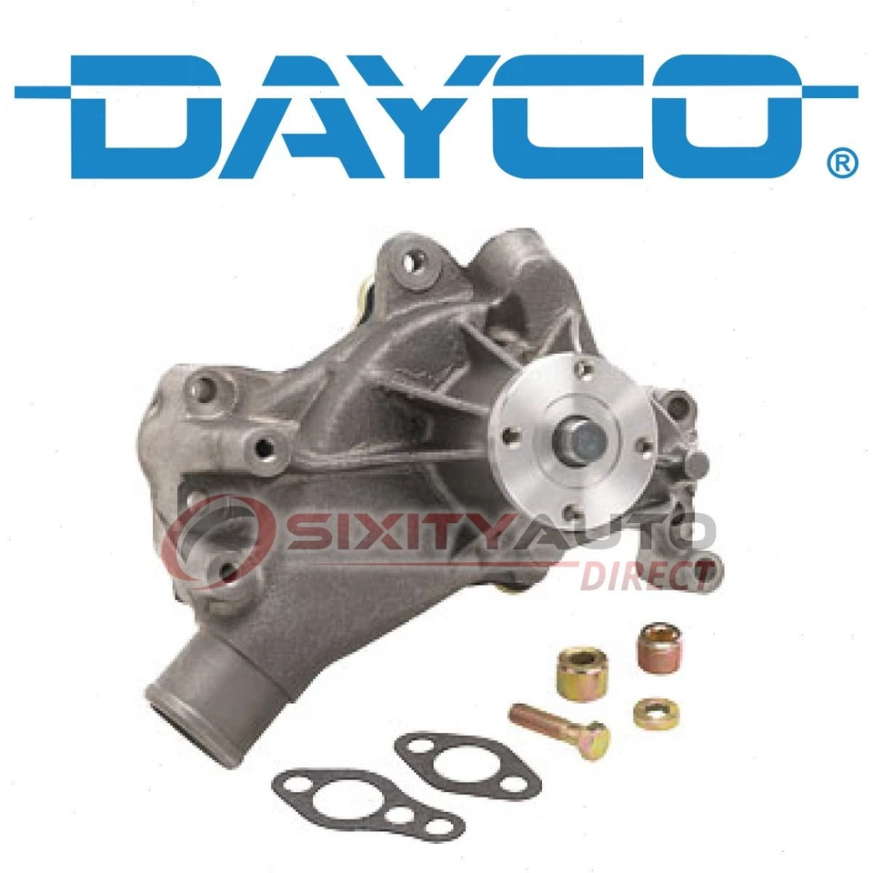 Dayco Water Pump for 1973-1976 Chevrolet K20 Suburban 5.0L 5.7L 6.6L V8 - ih - Imagem 1 de 4