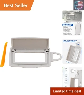 Driver Side Illuminated Vanity Mirror Cap for Mercedes-Benz Models 2015-2021 - Imagem 1 de 4