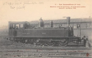 CPA TRAIN / LES LOCOMOTIVES (Cie DE L'EST) / MACHINE DITE DE BANLIEUE - Picture 1 of 1