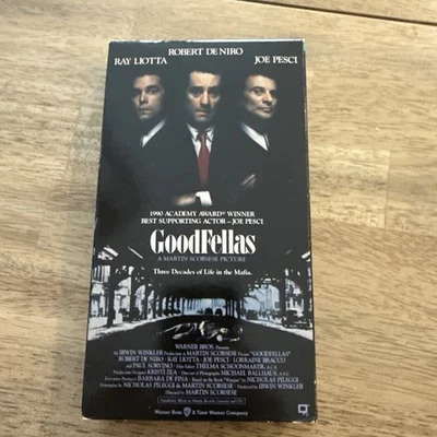 Goodfellas 1990 VHS Warner Bros Home Video Foto 1 de 4