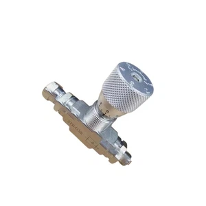 Bidirectional Hydraulic Flow Control Restrictor Valve Stb-G3/8 w/ L08 Connector - Picture 1 of 14