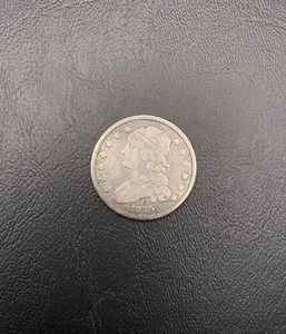 1835 Capped Bust Silver Quarter 25c Philadelphia Mint - Picture 1 of 6