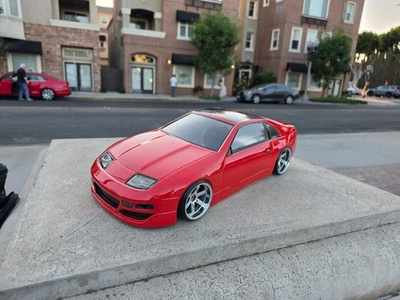 200mm 1/10 Custom Paint NISSAN 300ZX 4Tec2 drift HPI DC10 YD2 MST TT02 Body Only - Image 1 of 4