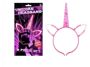 Light Up Unicorn Headband 8 Piece - Picture 1 of 5