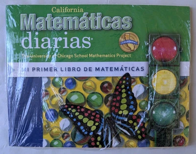 Math Everyday Mathematics California Matematicas Diarias mi Primer Libro de Math - Image 1 of 3