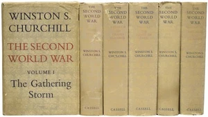 Winston Spencer CHURCHILL / Second World War The Gathering Storm Their 1st ed - Imagen 1 de 7