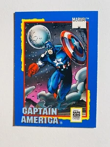 1991 MARVEL IMPEL CAPTAIN AMERICA NM-MT CARD - Picture 1 of 1