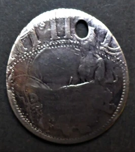 FICHA DE AMOR "ÚNICA MONEDA DE DIEZ CENTAVOS DE PLATA CANADIENSE" LATA. ENVÍO $1,99 PEINE.ENVÍO - Imagen 1 de 2