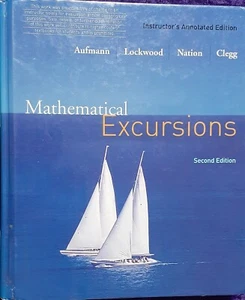 Mathematical Excursions Instructor's Annotated 2nd Edition **Marker, Writing** - Bild 1 von 5