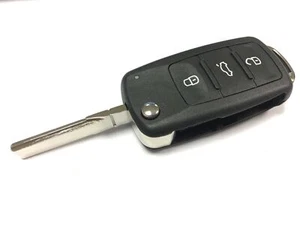 RFC 3 button remote flip key for VW Volkswagen UP 2011 - 2021 UDS ID48 434mhz - Picture 1 of 2