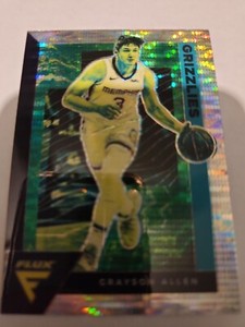 2020-21 Panini Flux Silver Pulsar Prizm Card SP #90 Grayson Allen